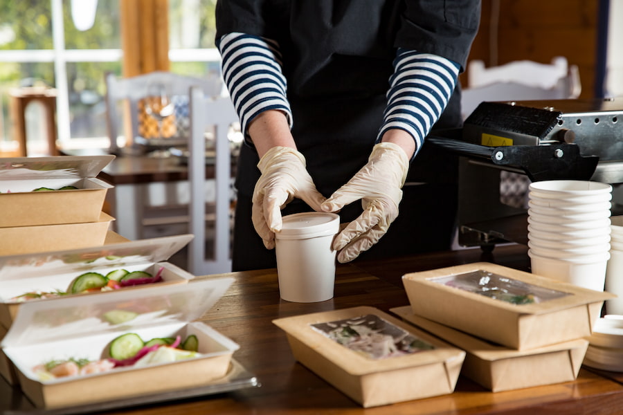 Packaging per food delivery