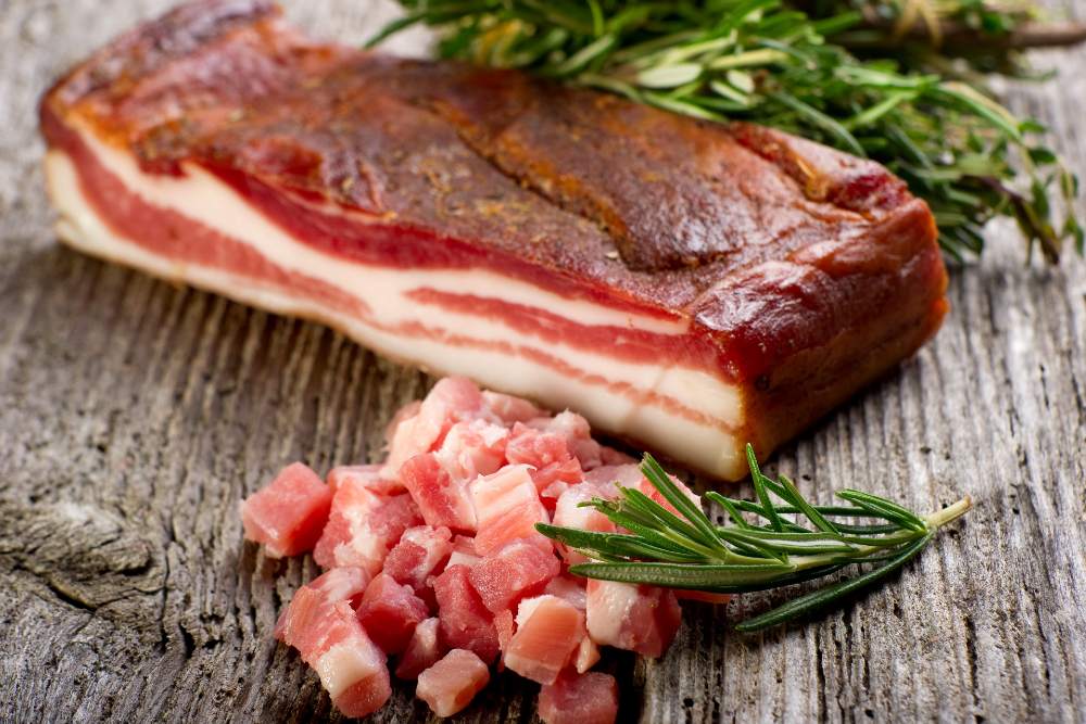 I principali tagli della carne suina: la pancetta