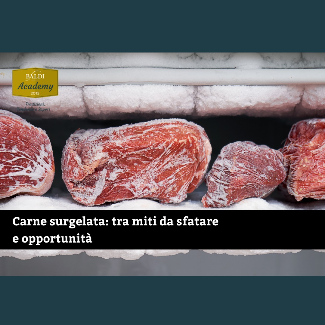 La carne surgelata offre vantaggi alla ristorazione