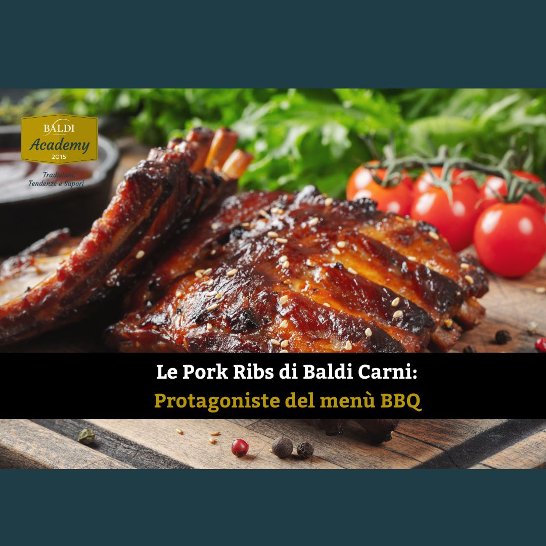 Le Pork Ribs del Catalogo Baldi Carni